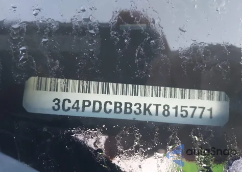 2019 Dodge Journey Se from USA, damaged, VIN 3C4PDCBB3KT815771